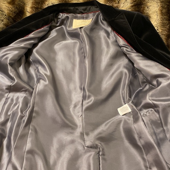 Black velvet Banana Republic blazer size 0 - Picture 9 of 9